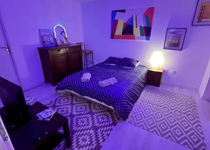 Lägenhet Loft Jacuzzi A 8 Min Des Grands Buffets Et Du Centre-ville